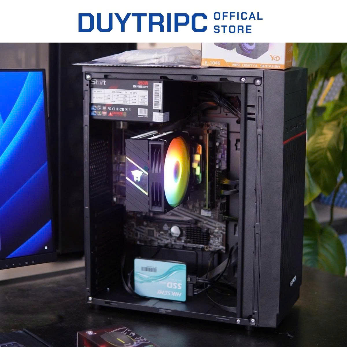 PC Văn Phòng Core i5 10400 | H510 | RAM 16GB | SSD 512GB | Nguồn Antec 450W | Tản Khí 2 Ống Đồng 